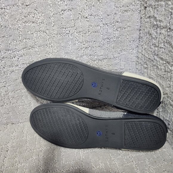 Rothy’s The Flat Cap Toe Black Slip On Round Toe Shoes Women's Size US 8, 9 - Picture 7 of 11